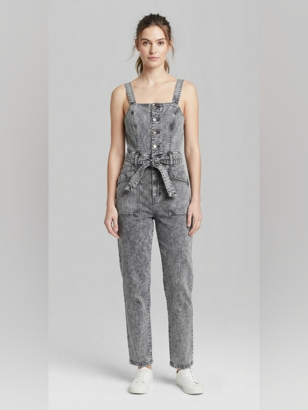 Universal Threads Denim Jumpsuit NWT Size 4